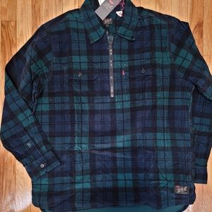 LEVI'S  x Justin Timberlake Men's Half Zip Corduroy Jacket